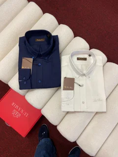 پيراهن لينن LOROPIANA