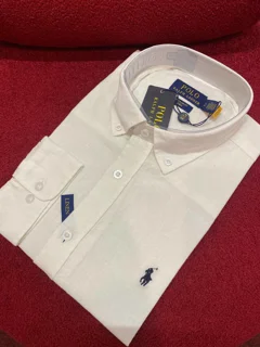 پیراهن لینن مردانه Polo